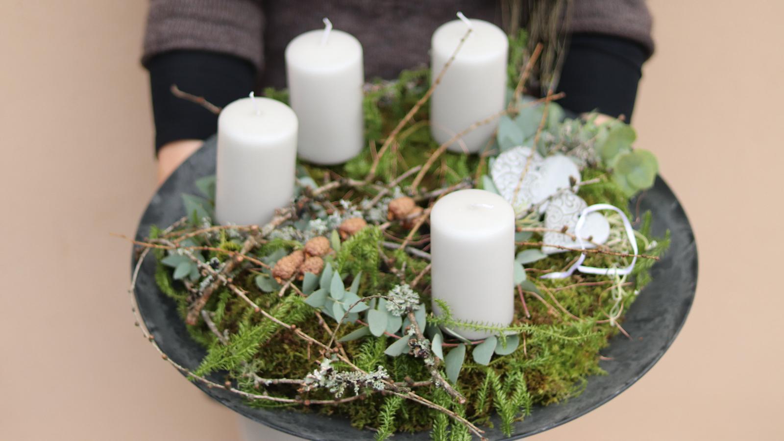 Adventkranz Dekoration Adventkranz Dekoration