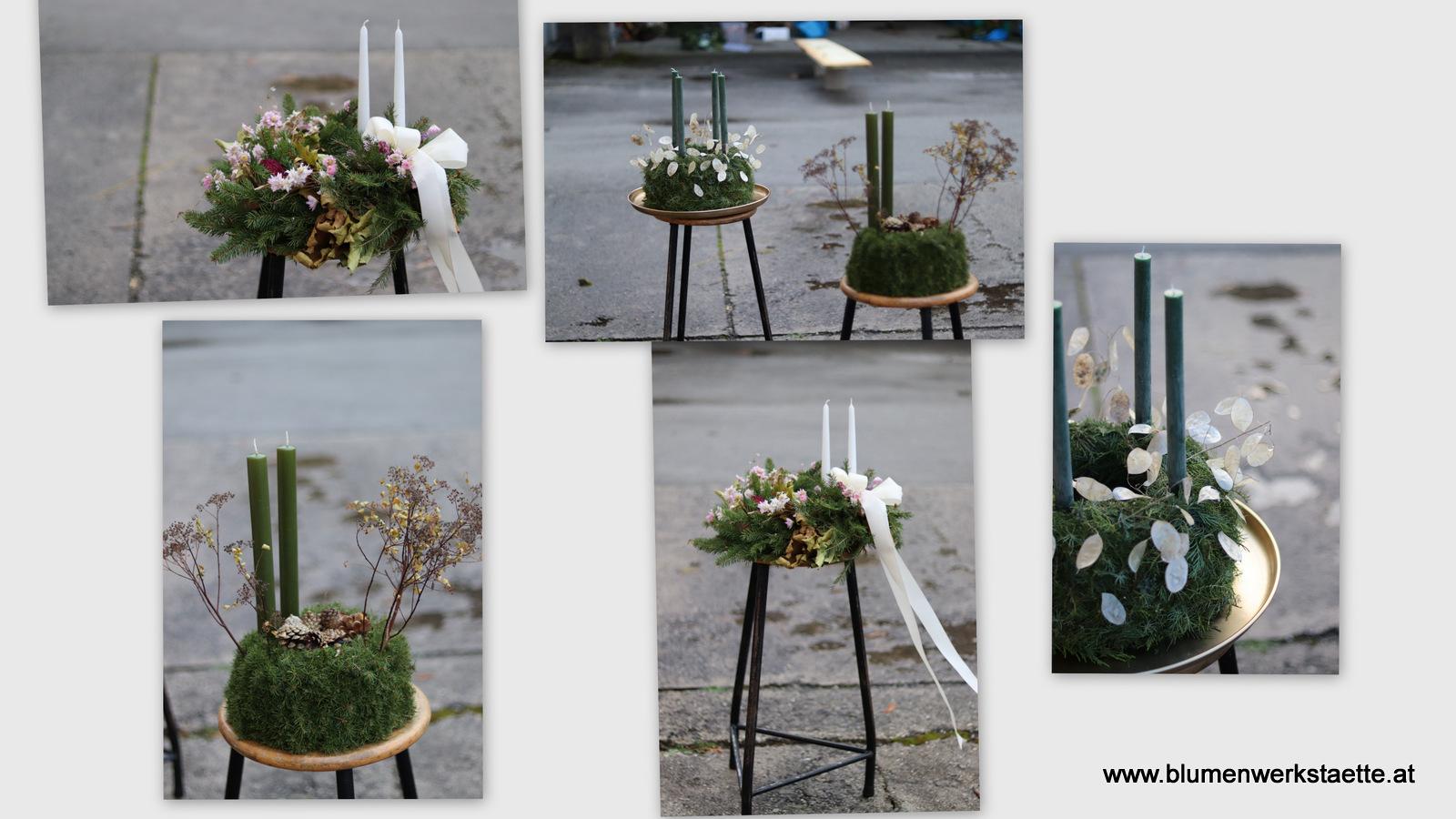 Besondere Adventkränze 