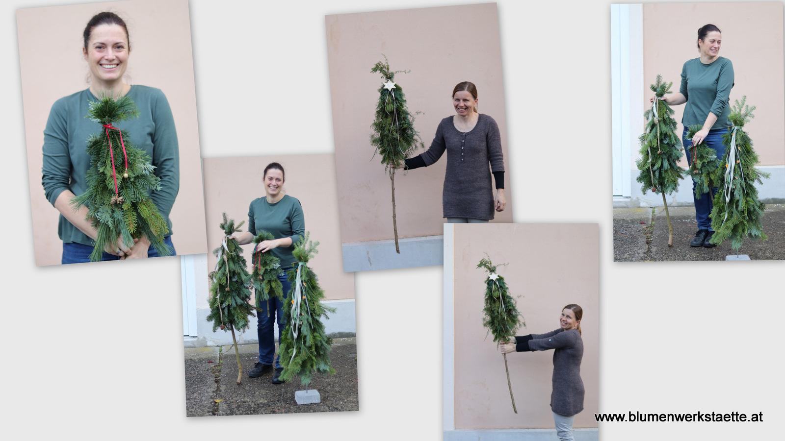 Christbaum binden Christbaum binden