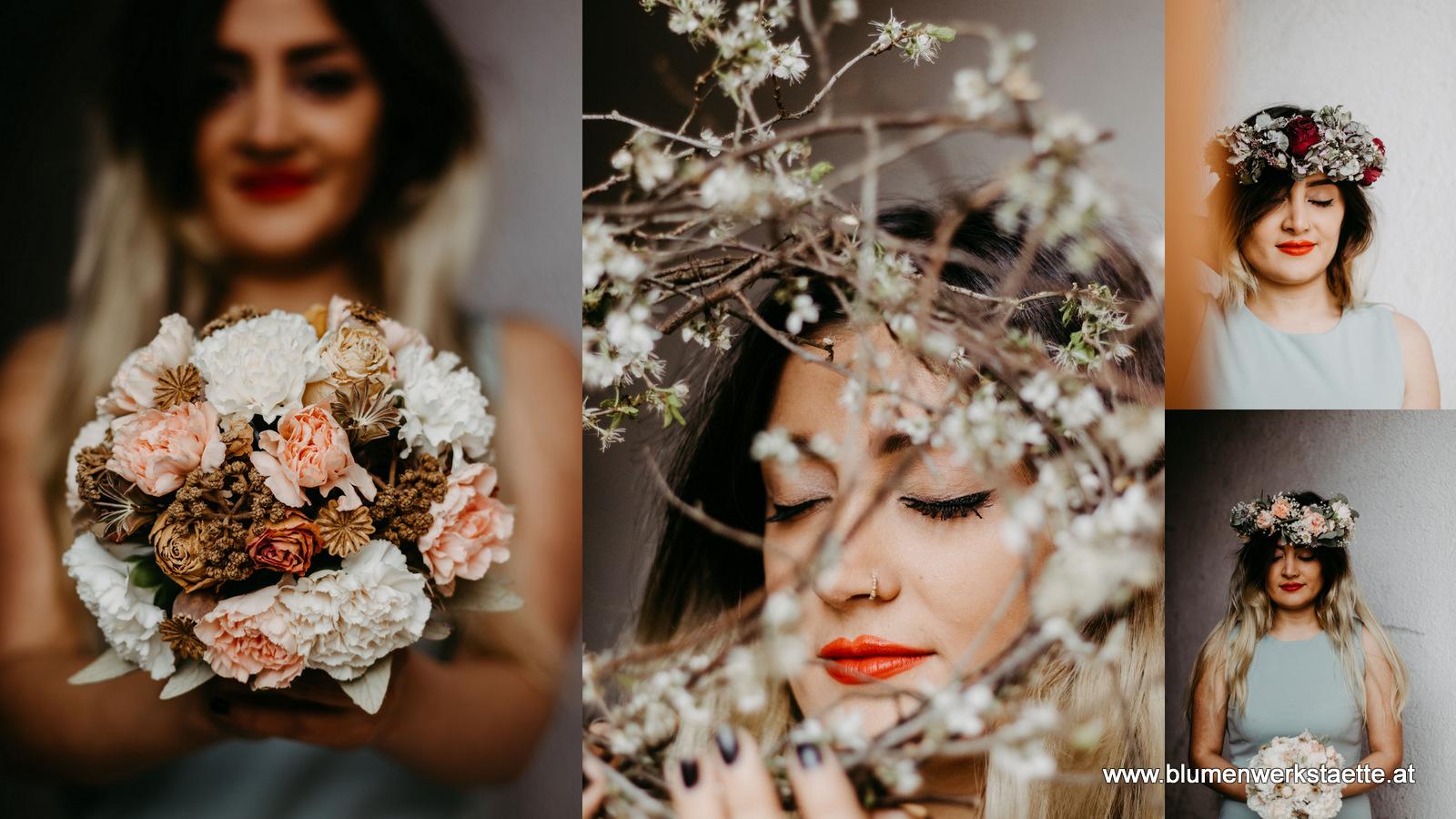 Brautstrauß getrocknet