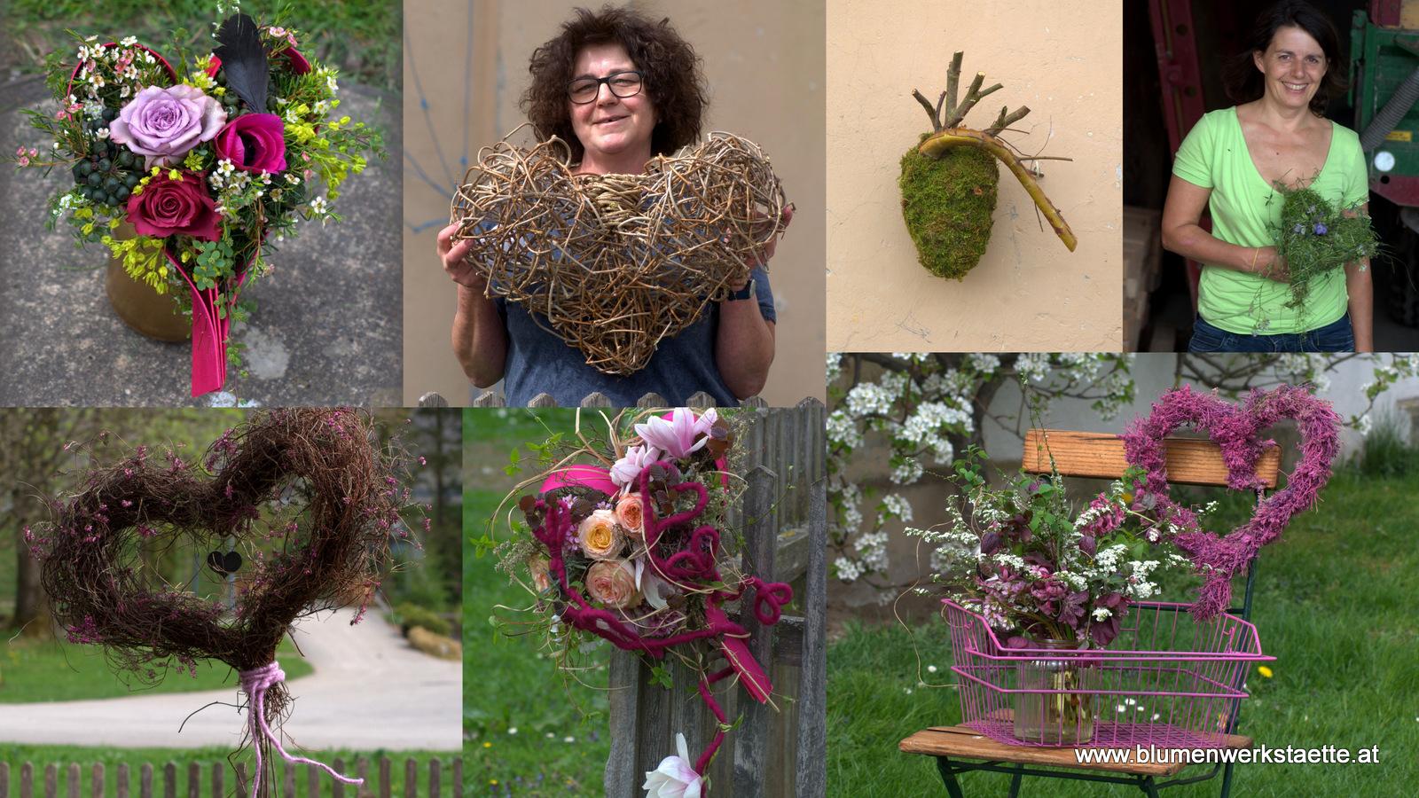 Herzen zum Muttertag 