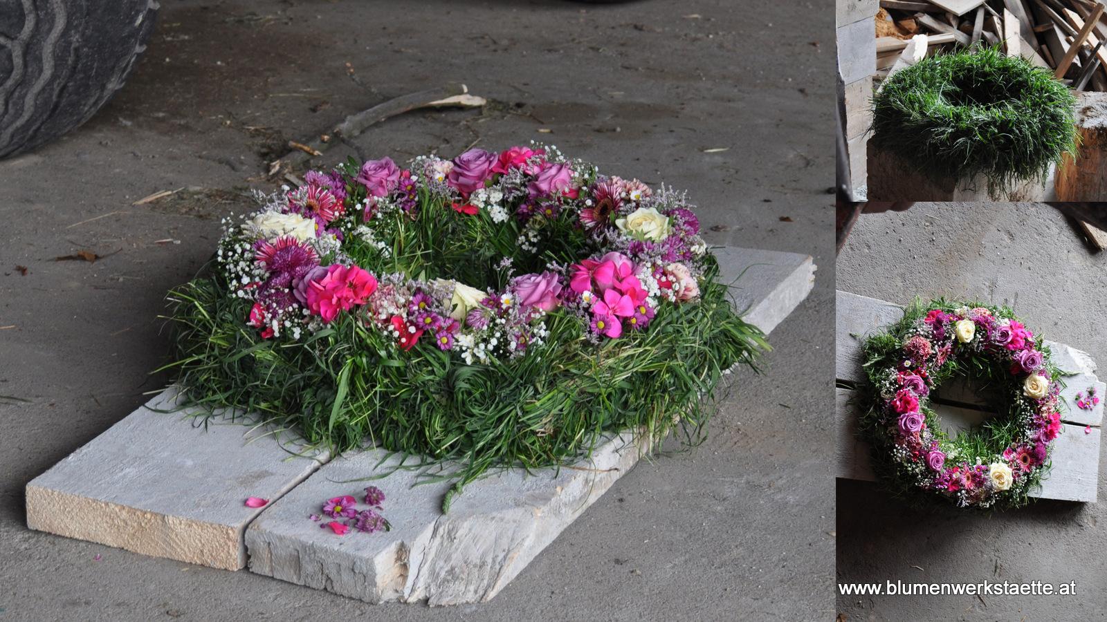 Blütenkranz +Graskranz 