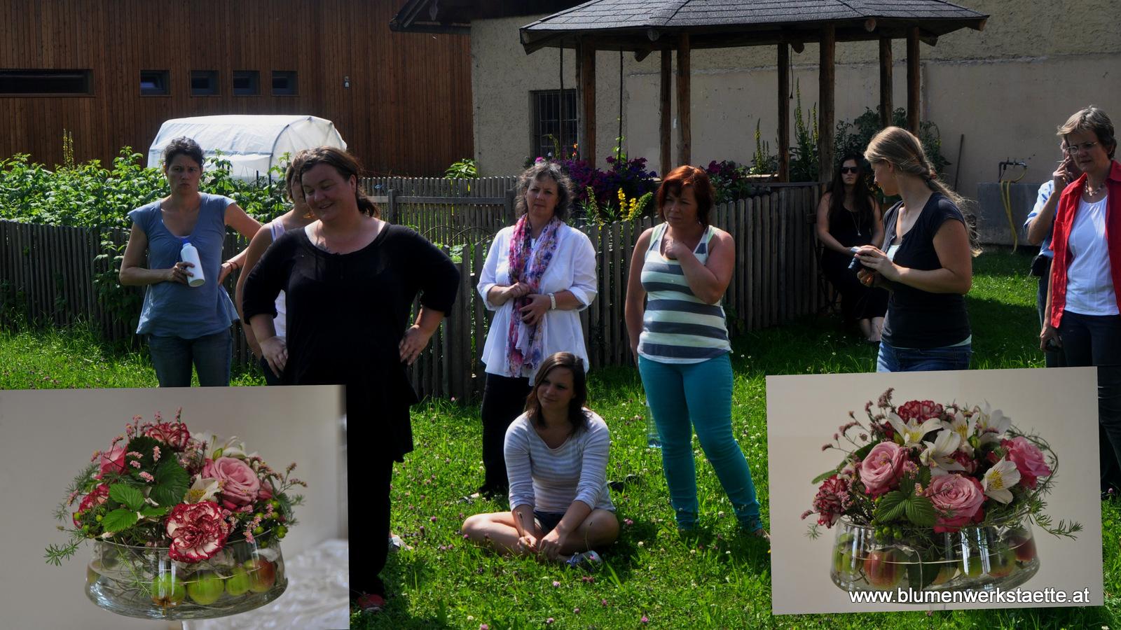 Tischdekoration im Juni Tischdekoration im Juni