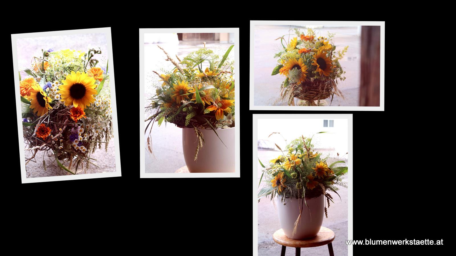 Sonnenblumen Junistrauß 